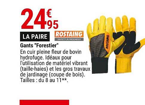 gants "forestier" rostaing