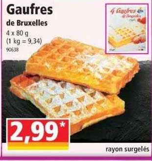 gaufres de bruxelles