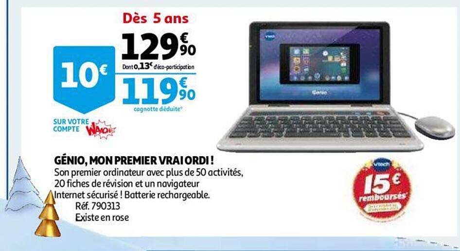 génio, mon premier vrai ordi !