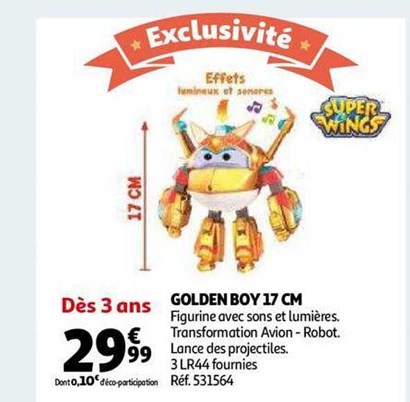 golden boy 17 cm