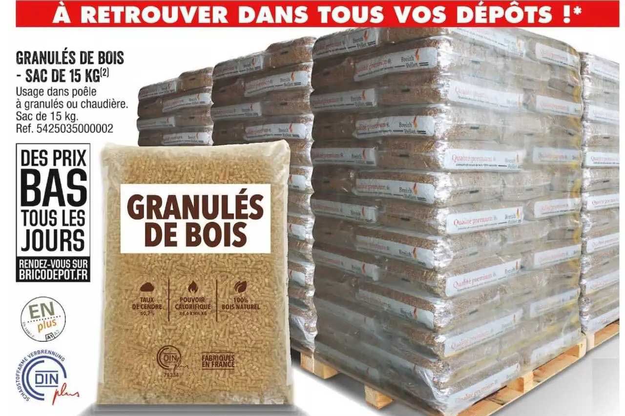 Granulés De Bois - Sac De 15 Kg