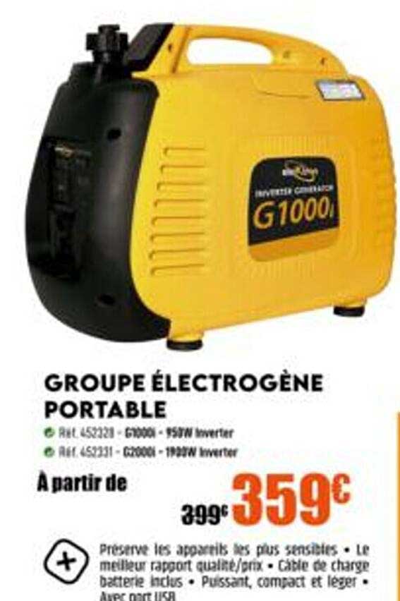 groupe électrogène portable