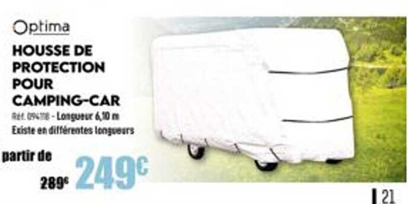 housse de protection pour camping-car optima