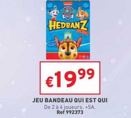 jeu bandeau qui est qui