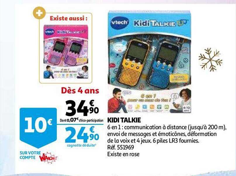 kidi talkie vtech