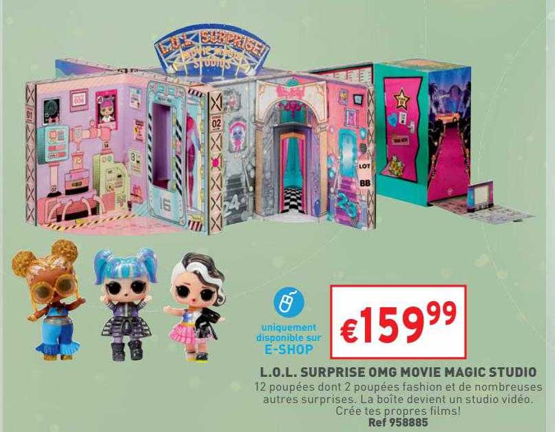 l.o.l. surprise omg movie magic studio
