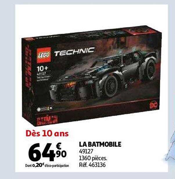 La Batmobile Lego Technic