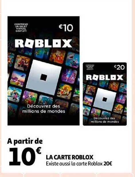 la carte roblox