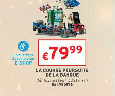 la course poursuite de la banque