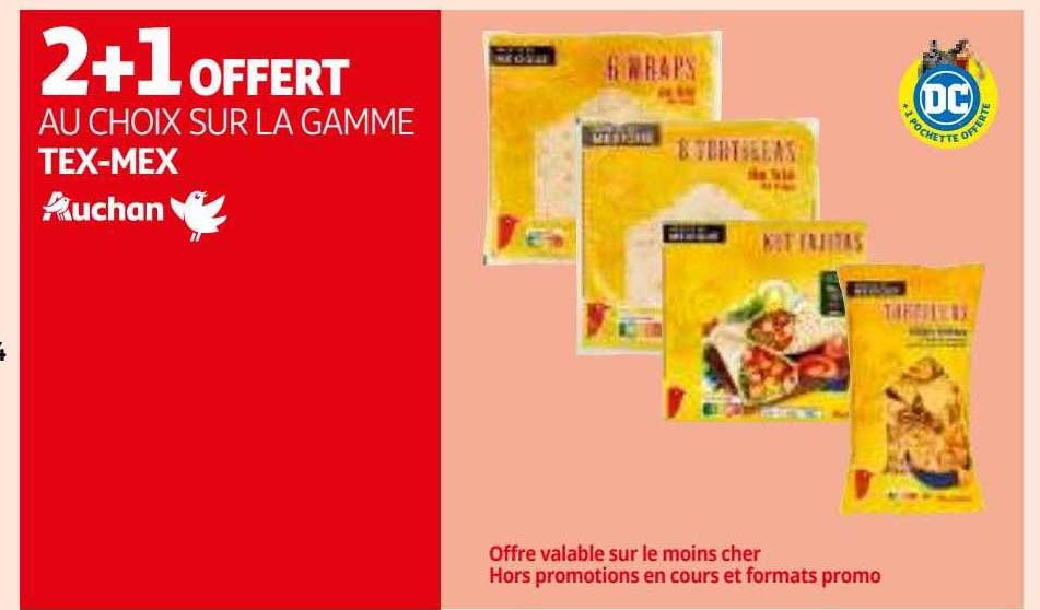 La Gamme Tex-mex Auchan