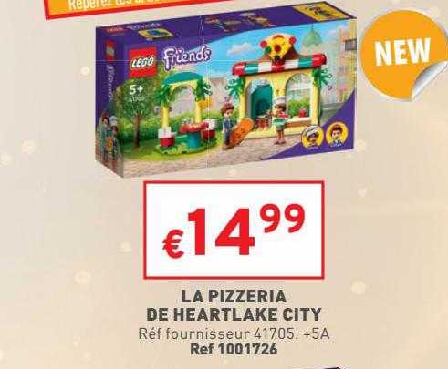la pizzeria de heartlake city lego friends