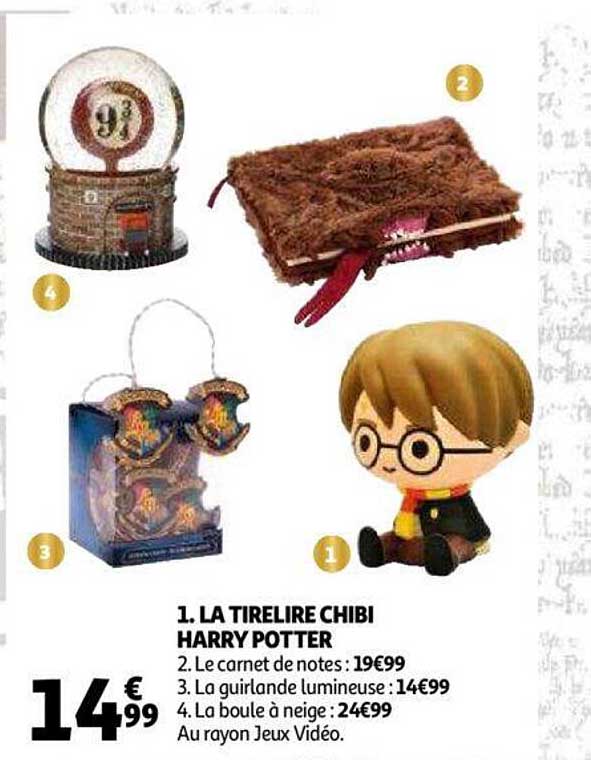 la tirelire chibi harry potter