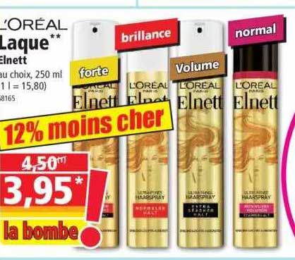 Laque Elnett L'oréal