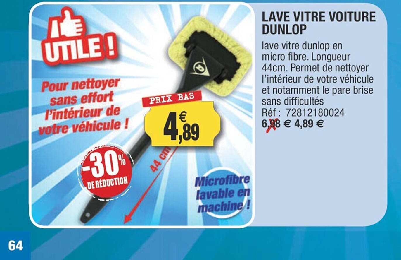 lave vitre voiture dunlop