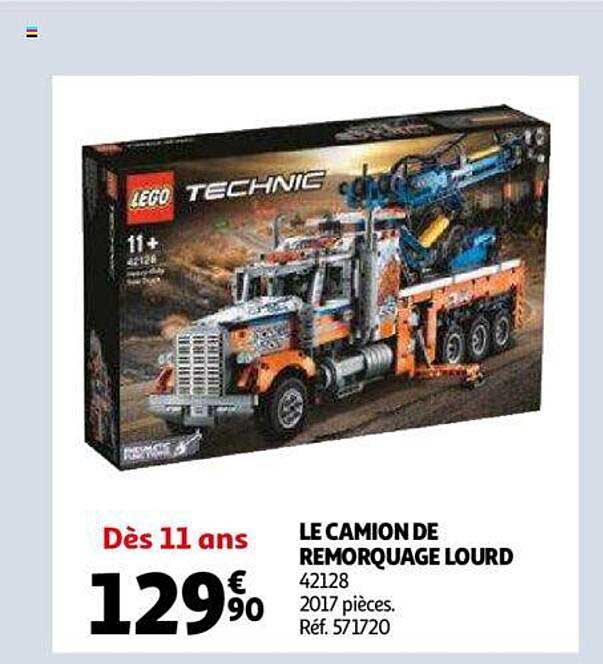 le camion de remorquage lourd lego technic
