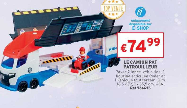 le camion pat patrouilleur