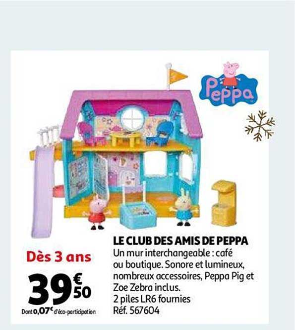 le club des amis de peppa