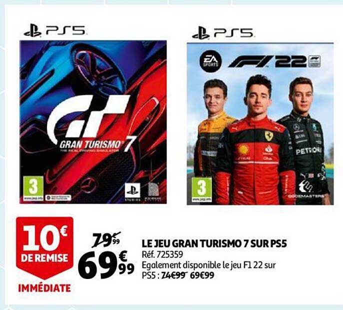 le jeu gran turismo 7 sur ps5