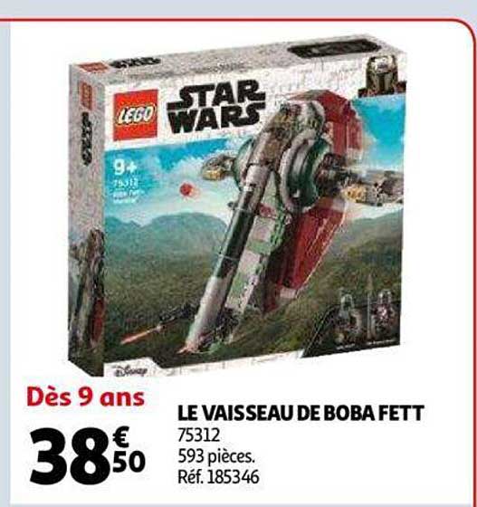 le vaisseau de boba fett lego star wars