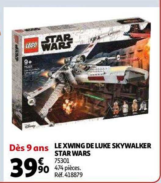 le xwing de luke skywalker star wars