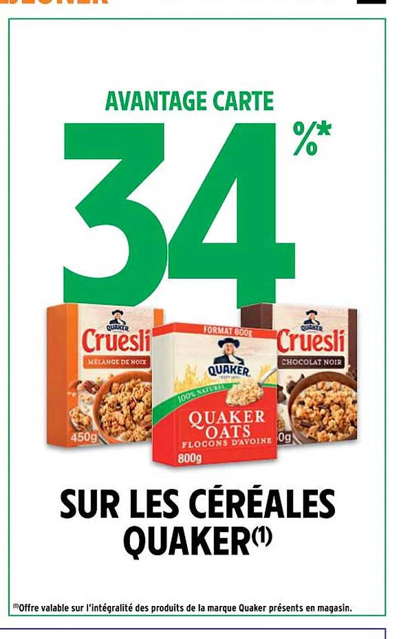 Les Céréales Quaker