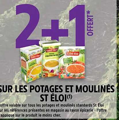 les potages et moulinés st éloi