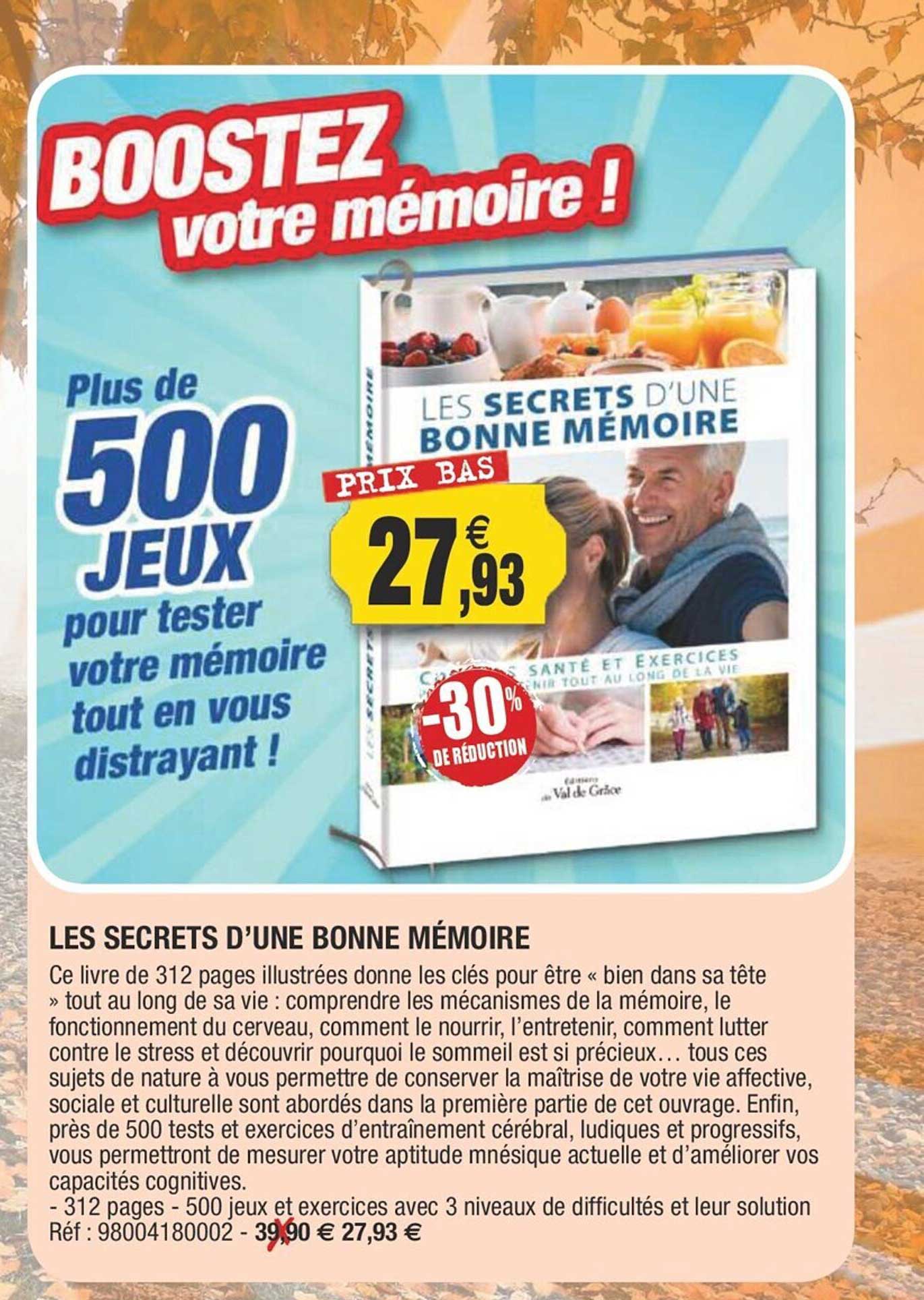 les secrets d'une bonne mémoire