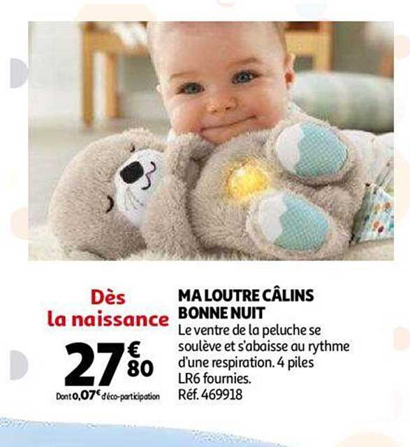 ma loutre câlins bonne nuit