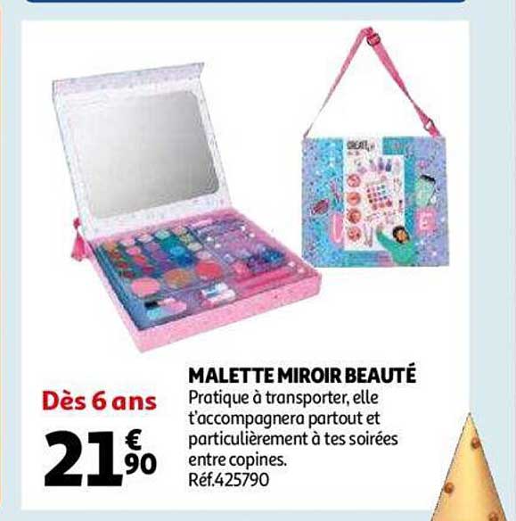 malette miroir beauté