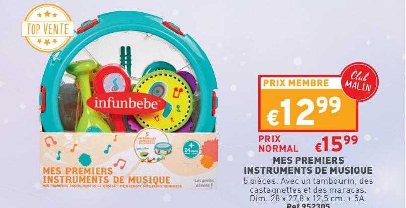 mes premiers instruments de musique