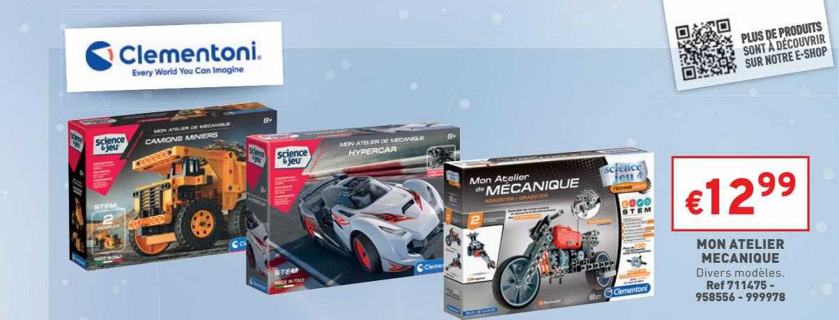 Mon Atelier Mécanique Clementoni