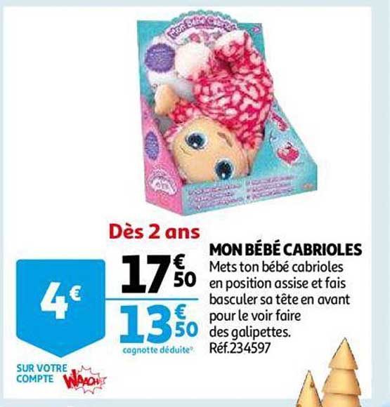 mon bébé cabrioles