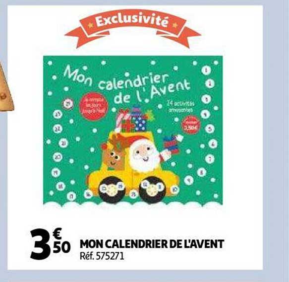 mon calendrier de l'avent