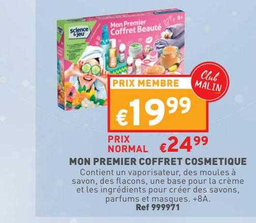 mon premier coffret cosmétique