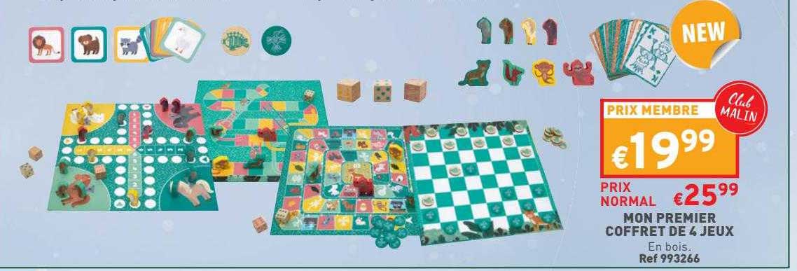 Mon Premier Coffret De 4 Jeux
