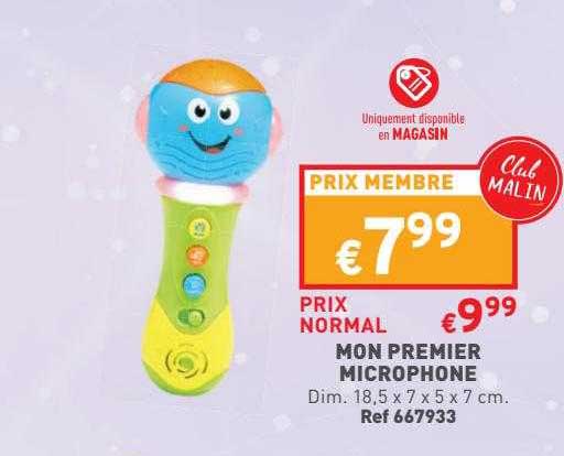 mon premier microphone