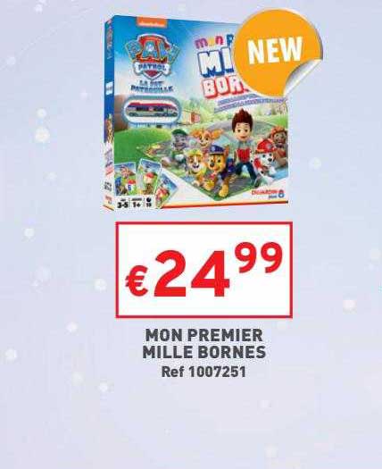 mon premier mille bornes paw patrol