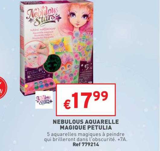 nebulous aquarelle magique petulia