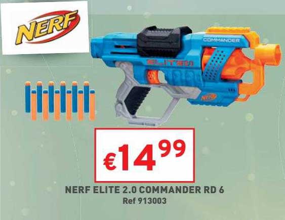 nerf elite 2.0 commander rd 6