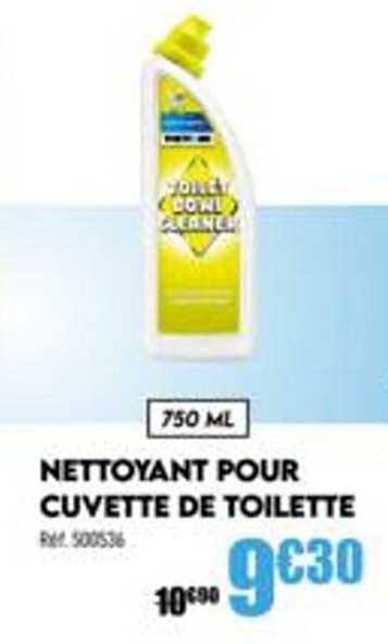 nettoyant pour cuvette de toilette