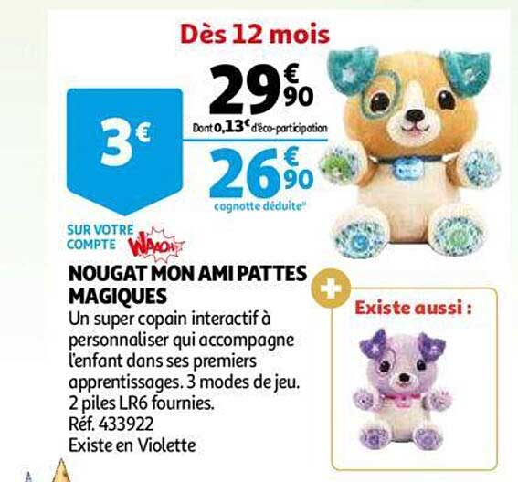 nougat mon ami pattes magiques