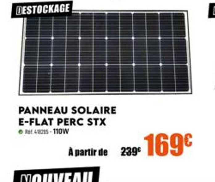 panneau solaire e-flat perc stx
