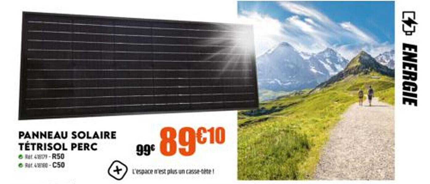 panneau solaire tétrisol perc