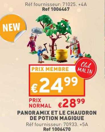 panoramix et le chaudron de potion magique