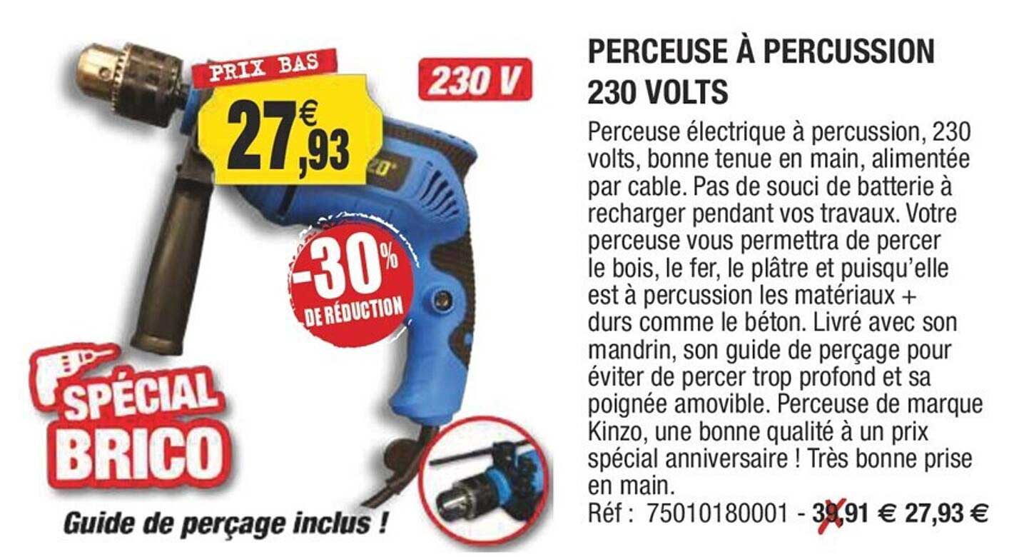 perceuse à percussion 230 volts
