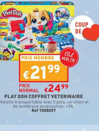 play doh coffret vétérinaire