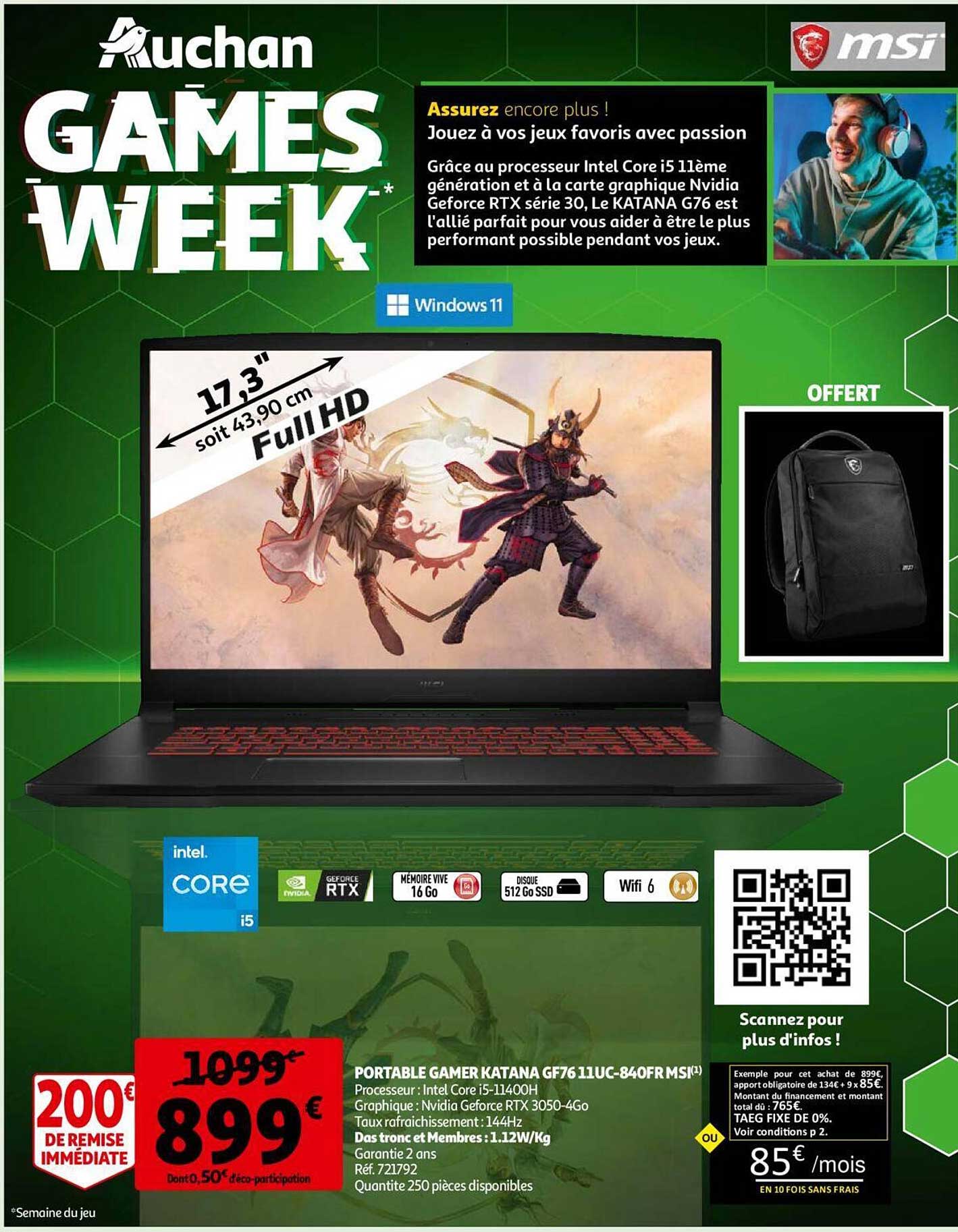 portable gamer katana gf7611uc-840fr ms