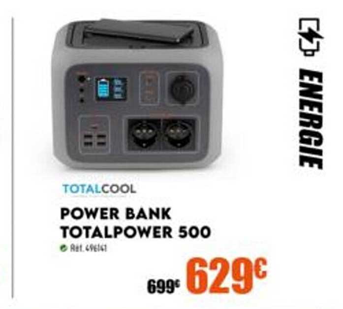 power bank totalpower 500 totalcool
