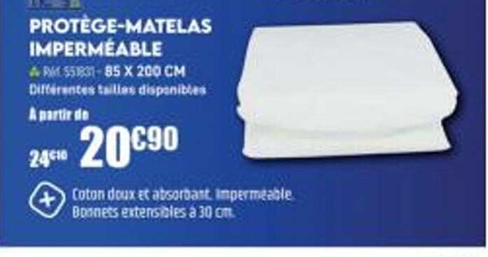 protège-matelas imperméable incasa