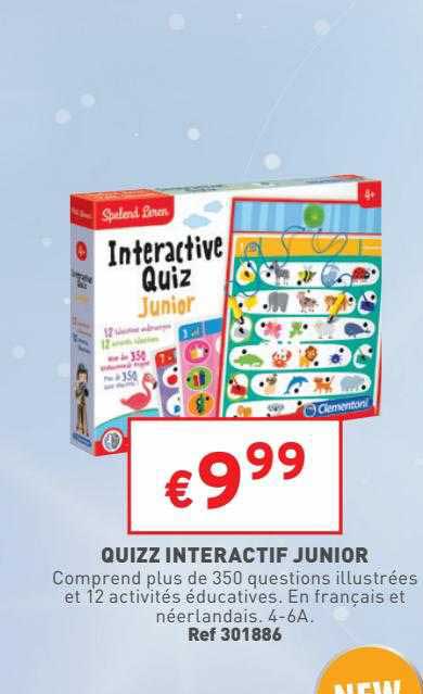 quizz interactif junior